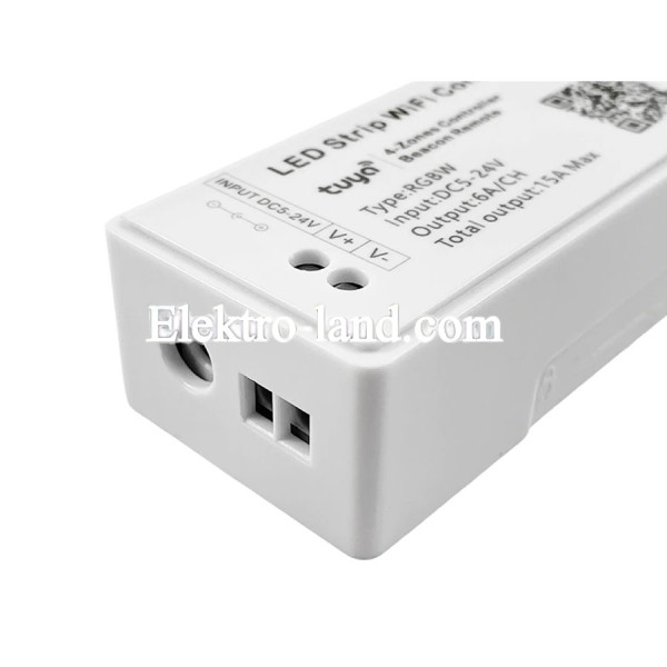 RGBW Контроллер Tuya WIFI 30А DC5-24V (05 серия) #167